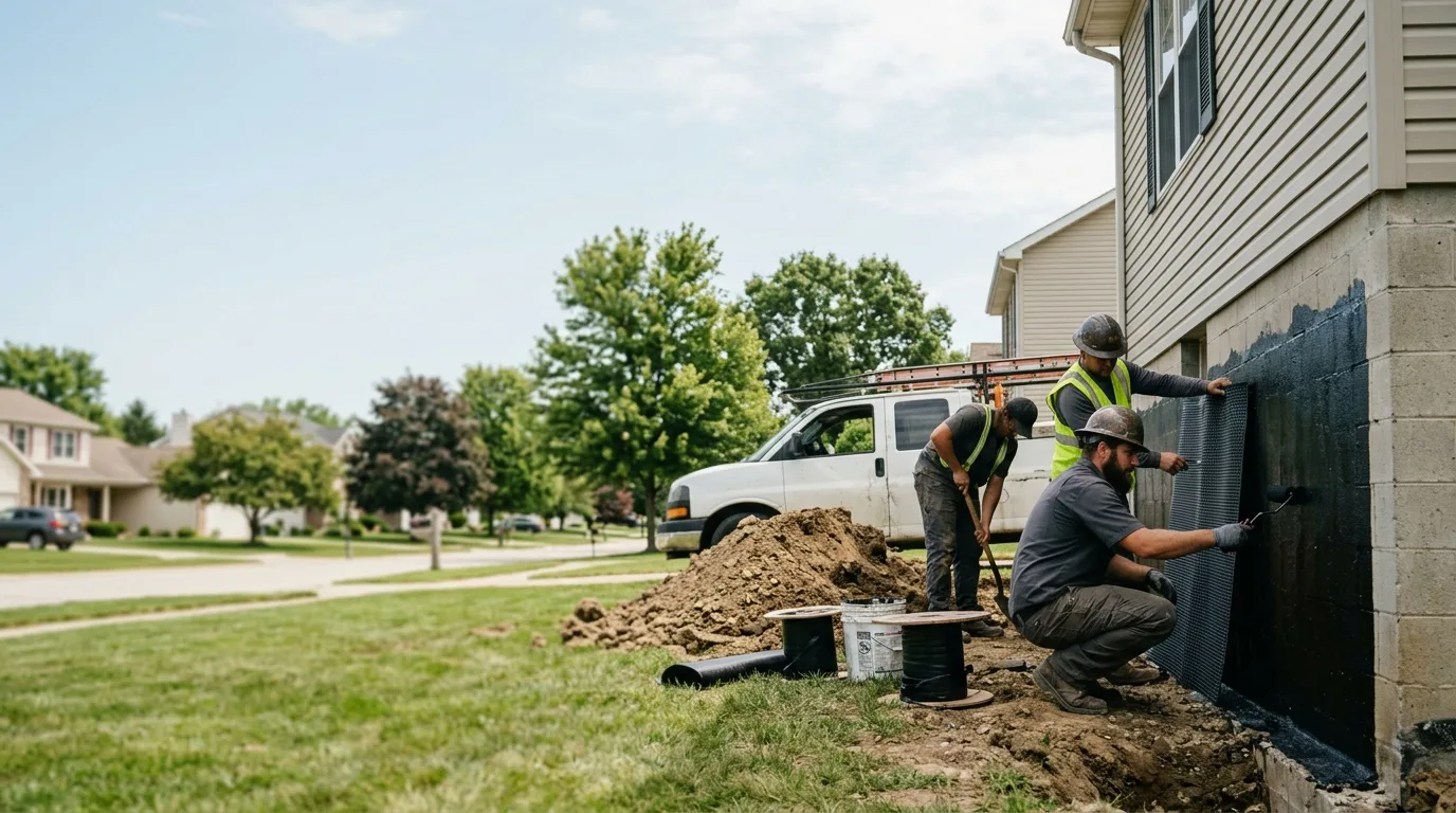 Basement Waterproofing in Butte Des Morts, WI near me